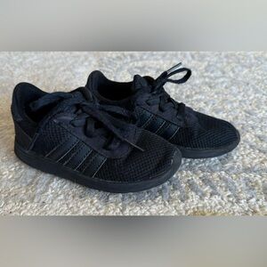 Toddler Adidas Lite Racer Black Sneaker Athletic Shoes Size 9.5